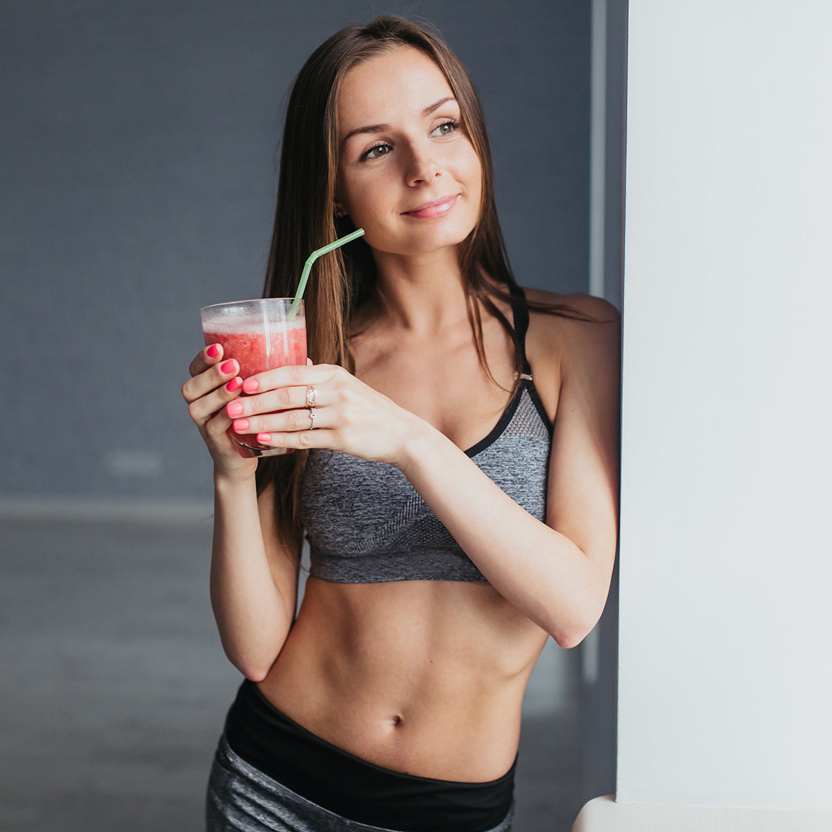 A healthy, fit woman