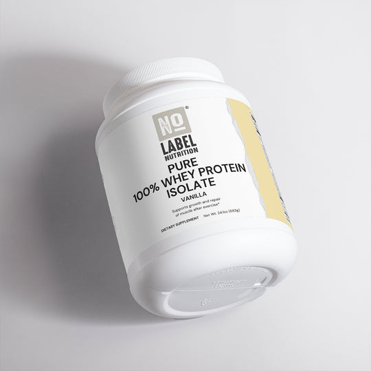 Pure 100% Whey Protein Isolate (Vanilla)