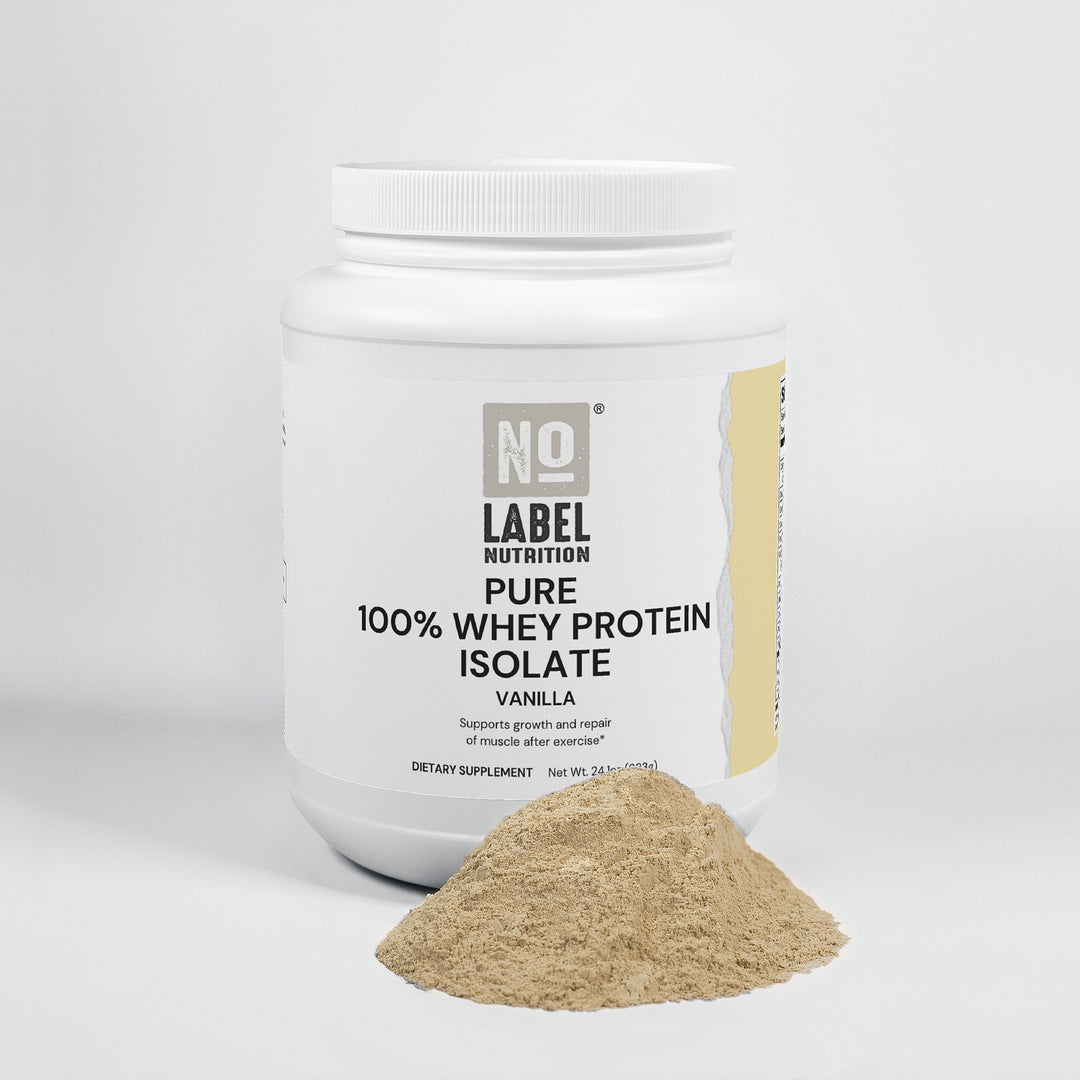 Pure 100% Whey Protein Isolate (Vanilla)