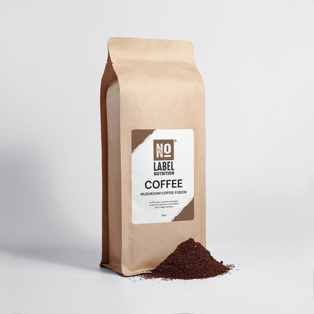 Mushroom Coffee Fusion - Lion’s Mane & Chaga 16oz