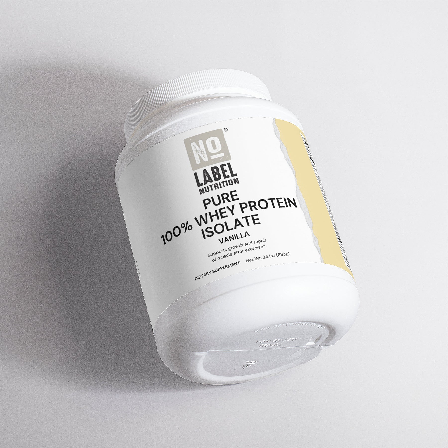 Core No Label Pure 100% Whey Protein Isolate (Vanilla) | No Label Nutrition®
