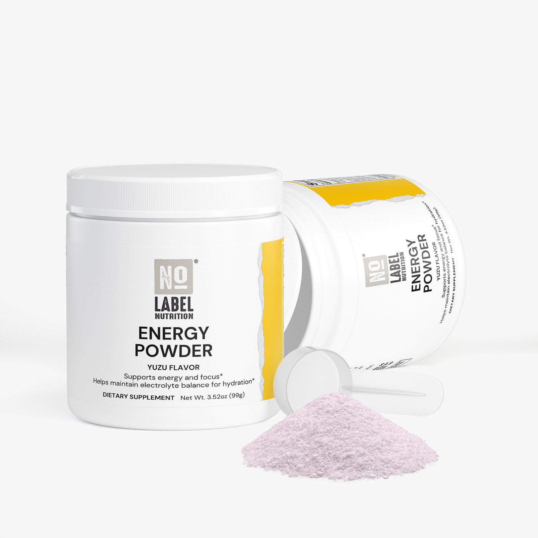 N Label Pre-Workout Energy Powder (Yuzu Flavor) | No Label Nutrition®
