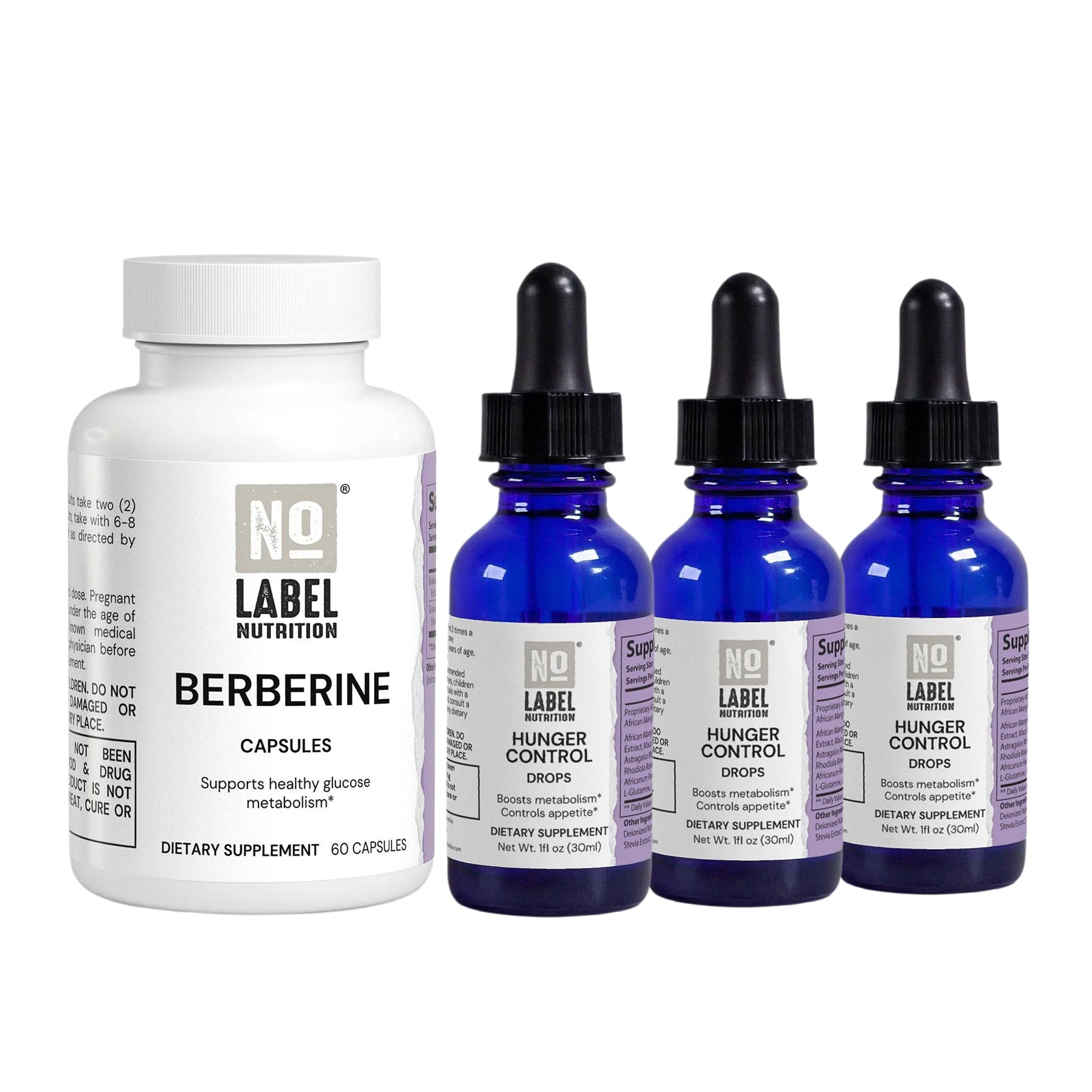 No Label Nutrition® Hunger Control Kit
